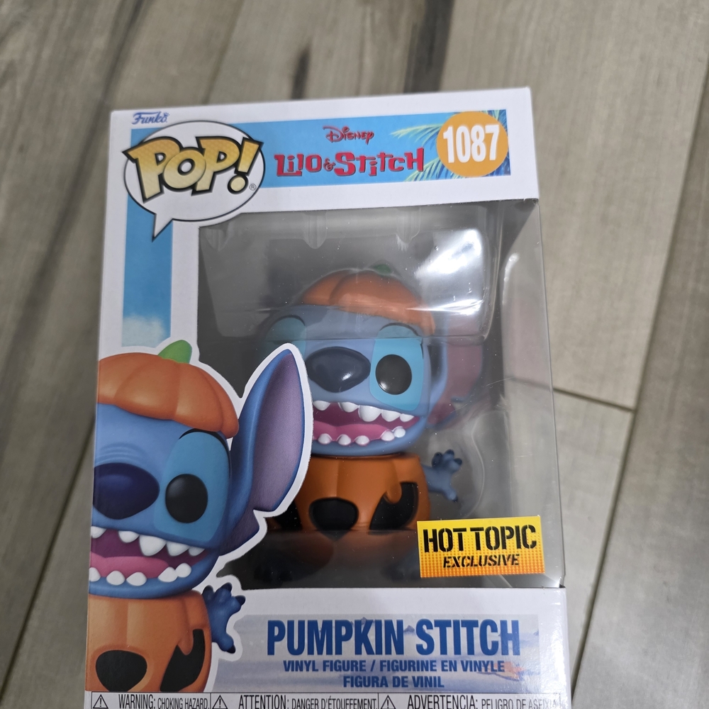 Funko Pumpkin Stitch From Lilo and Stitch